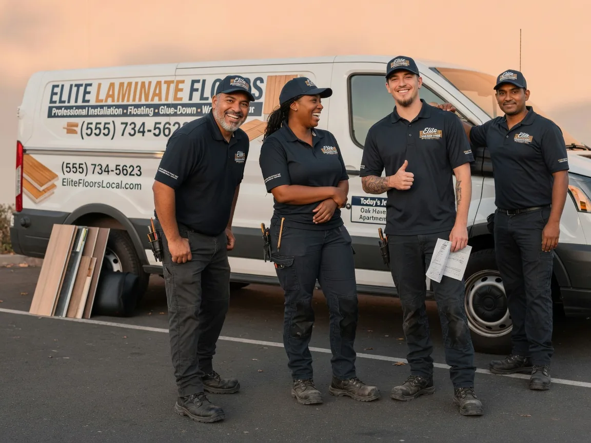 Laminate flooring installation company in Kempton, IN
